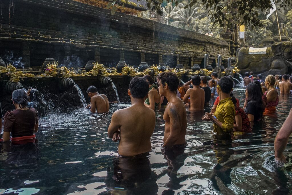 Holy water fountain Pura Tirta Empul