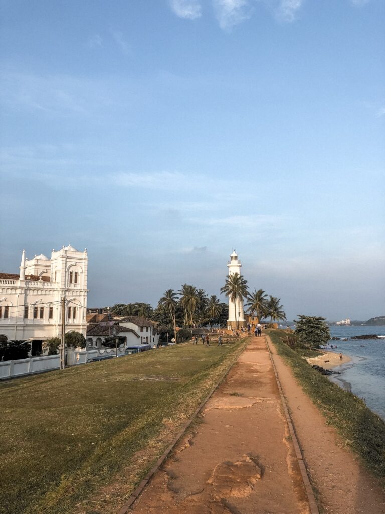 Path to Galle Lighthouse