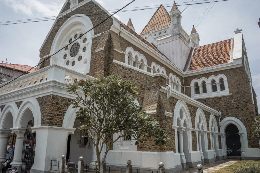 The All Saints Church in Galle