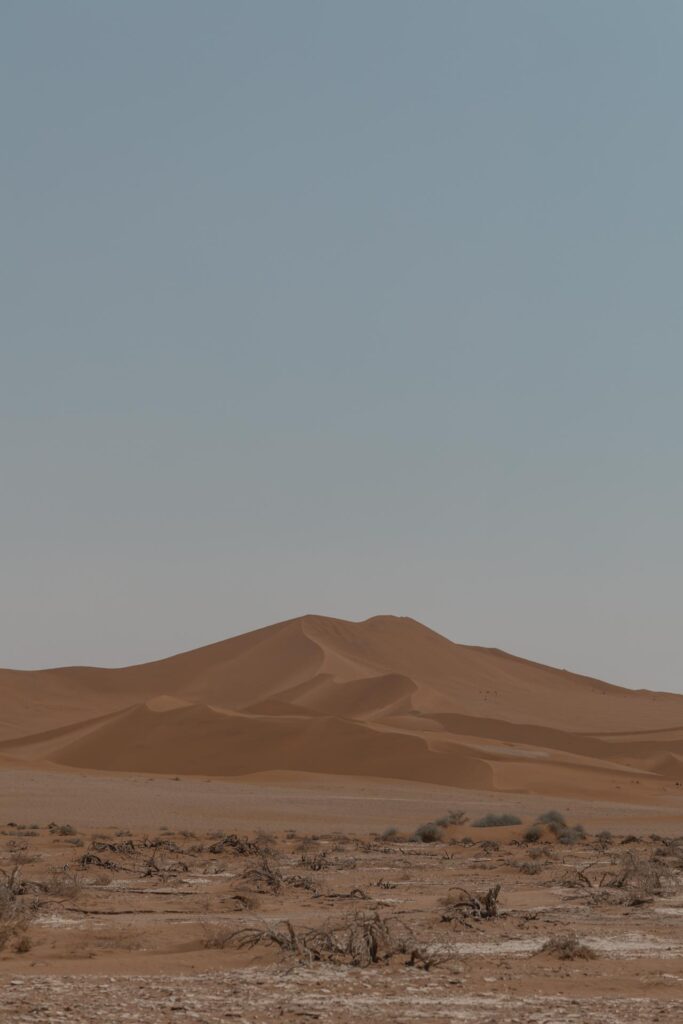Sand dune in Sossusvlei in Namibia