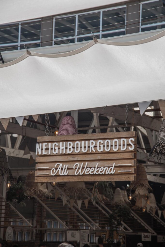 Neighbourgoods Market sign
