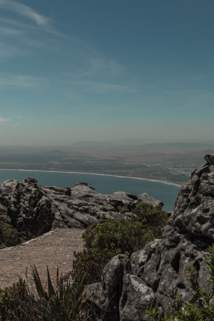 The top of Table Mountain